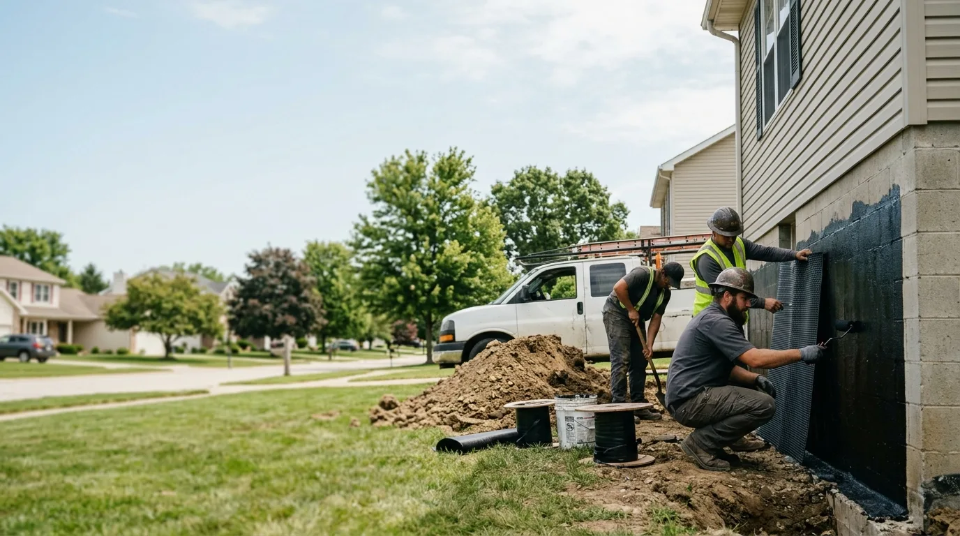 Basement Waterproofing in Marengo, IA near me